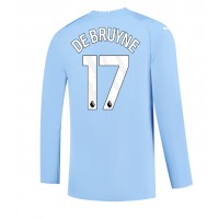 Manchester City Kevin De Bruyne #17 Hemmatröja 2023-24 Långa ärmar